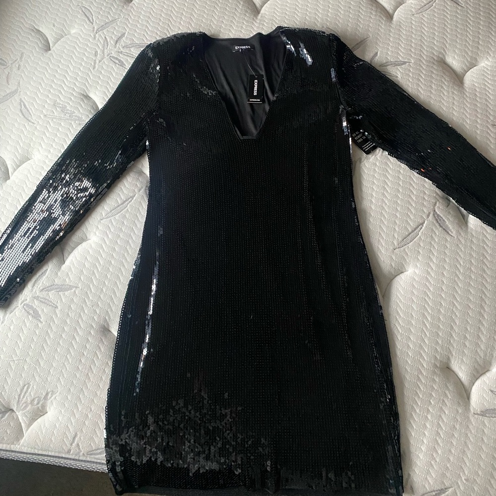 Express sequence dress NEW